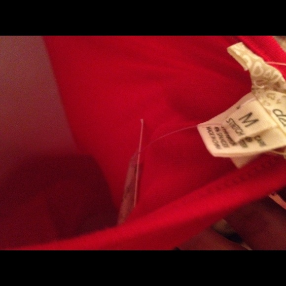 Color block dress with ruffle on left shoulder - Picture 4 of 4